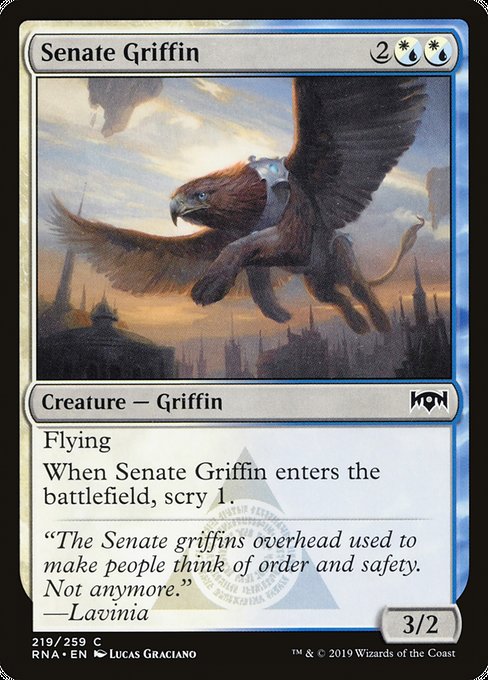 Senate Griffin [Ravnica Allegiance] | Galactic Gamez