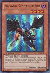 Blackwing - Zephyros the Elite [DP11-EN012] Ultra Rare | Galactic Gamez