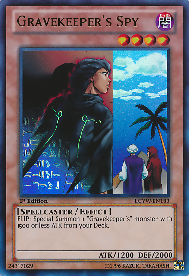 Gravekeeper's Spy [LCYW-EN183] Ultra Rare | Galactic Gamez