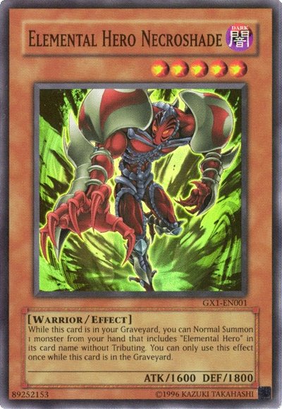 Elemental Hero Necroshade [GX1-EN001] Super Rare | Galactic Gamez