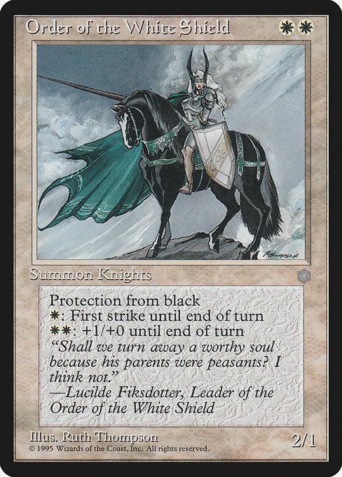 Order of the White Shield [Ice Age] | Galactic Gamez