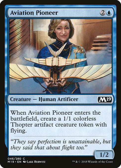 Aviation Pioneer [Core Set 2019] | Galactic Gamez