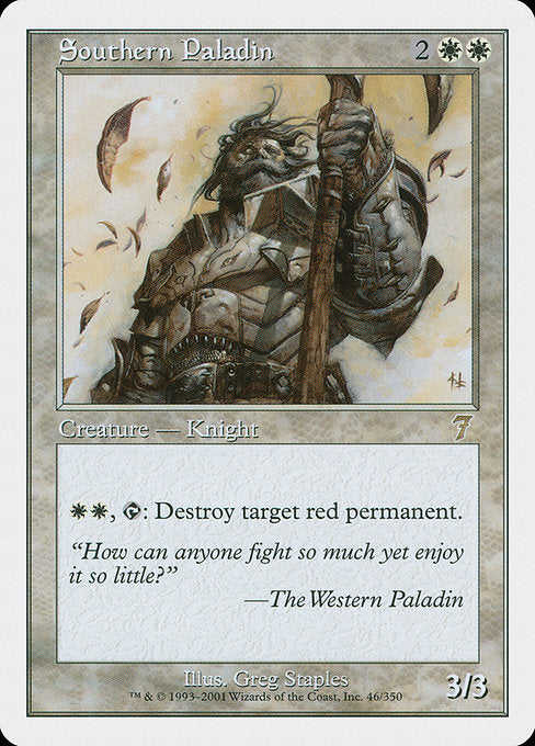 Southern Paladin [Seventh Edition] | Galactic Gamez