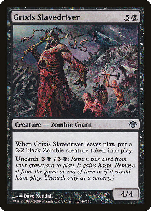 Grixis Slavedriver [Conflux] | Galactic Gamez