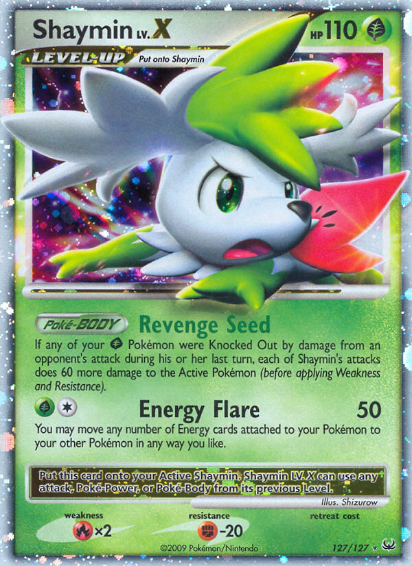 Shaymin LV.X (127/127) [Platinum: Base Set] | Galactic Gamez