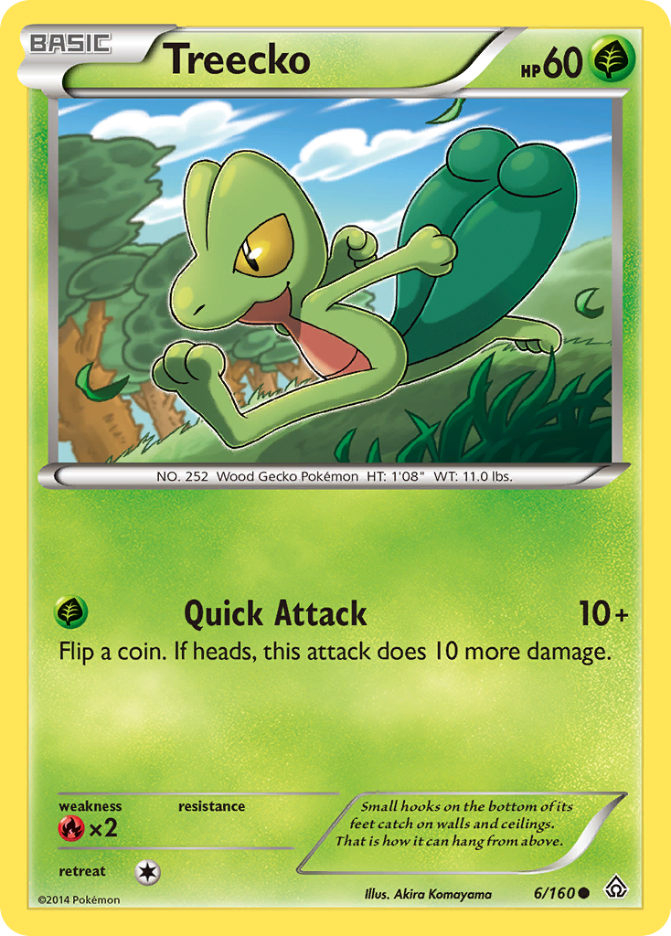 Treecko (6/160) [XY: Primal Clash] | Galactic Gamez