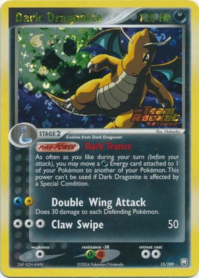 Dark Dragonite (15/109) (Stamped) [EX: Team Rocket Returns] | Galactic Gamez