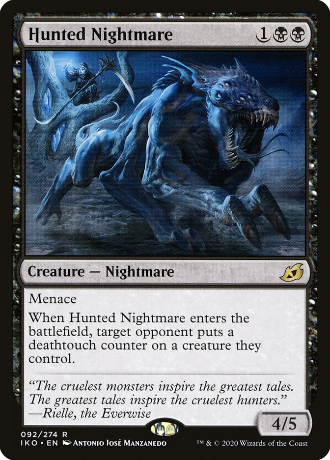 Hunted Nightmare [Ikoria: Lair of Behemoths] | Galactic Gamez