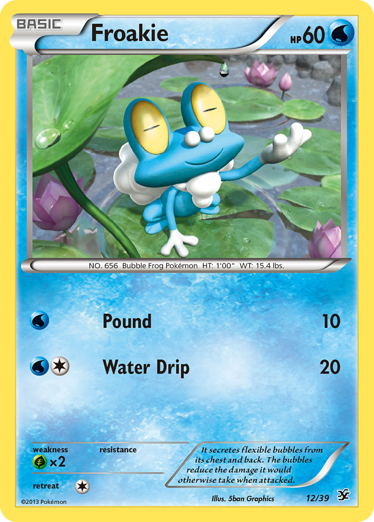 Froakie (12/39) [XY: Kalos Starter Set] | Galactic Gamez