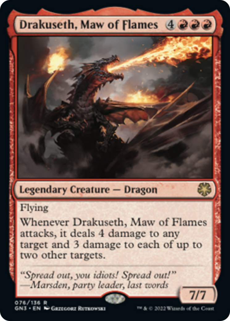 Drakuseth, Maw of Flames [Game Night: Free-for-All] | Galactic Gamez