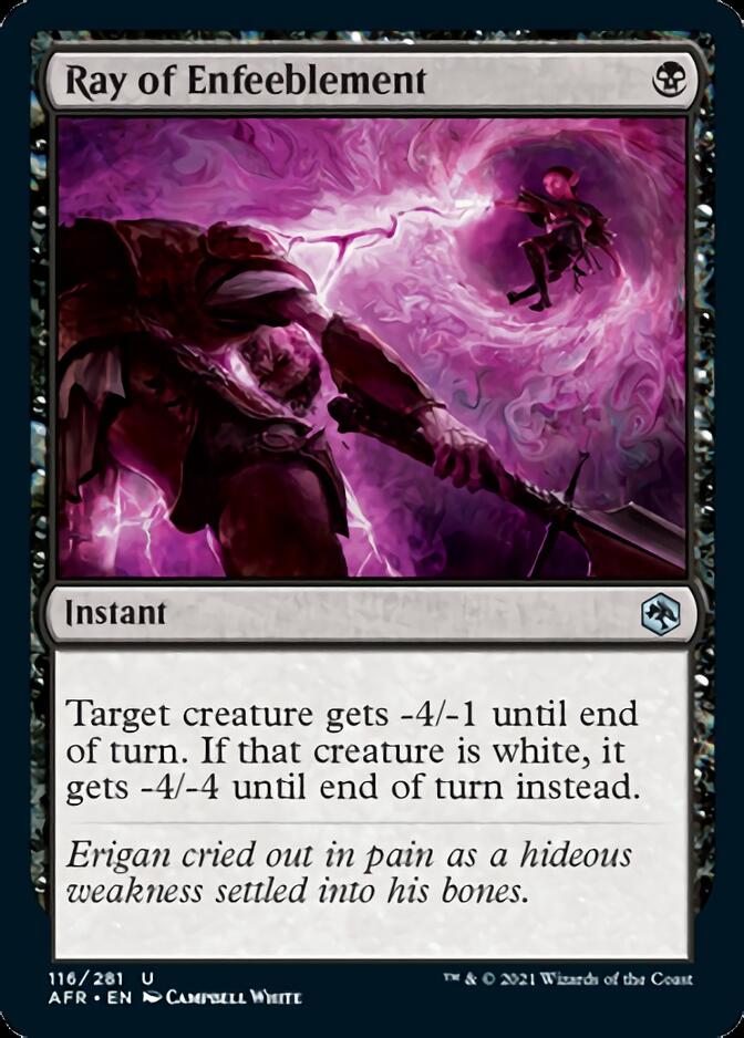 Ray of Enfeeblement [Dungeons & Dragons: Adventures in the Forgotten Realms] | Galactic Gamez