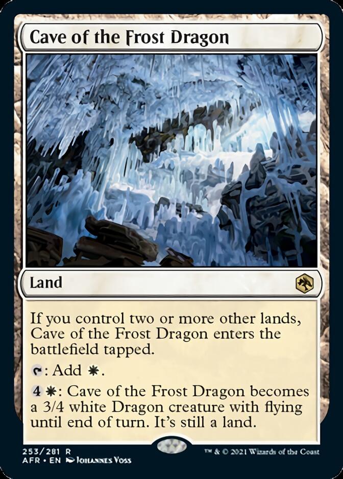 Cave of the Frost Dragon [Dungeons & Dragons: Adventures in the Forgotten Realms] | Galactic Gamez