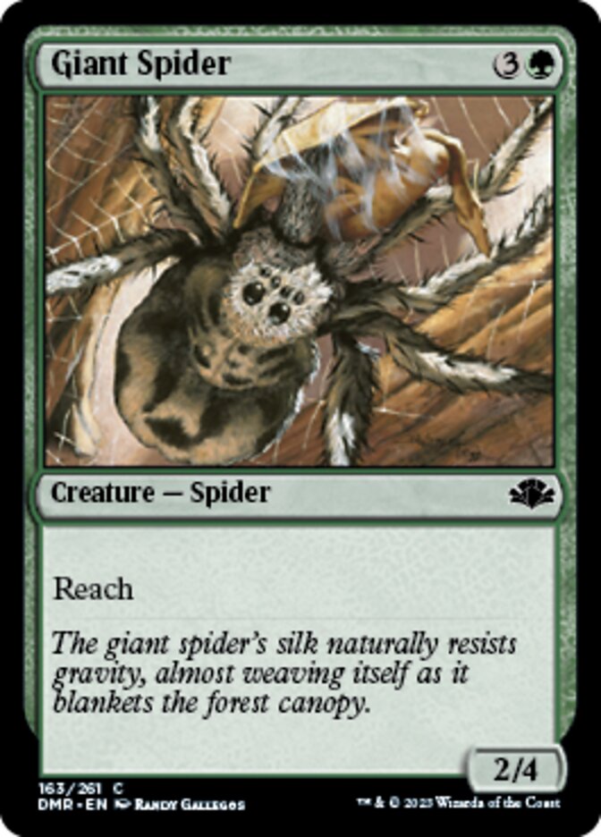 Giant Spider [Dominaria Remastered] | Galactic Gamez