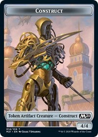 Construct // Goblin Wizard Double-sided Token [Core Set 2021 Tokens] | Galactic Gamez