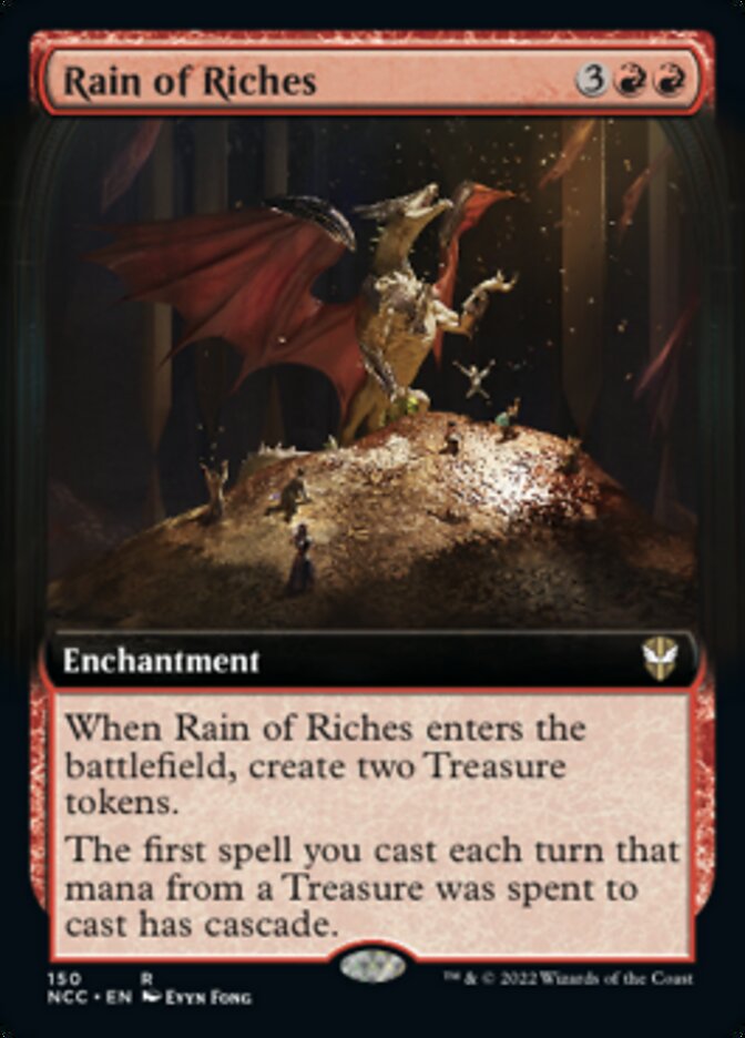 Rain of Riches (Extended Art) [Streets of New Capenna Commander] | Galactic Gamez