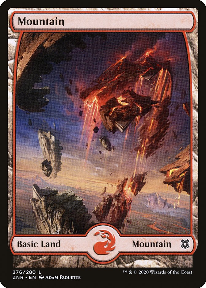 Mountain (276) [Zendikar Rising] | Galactic Gamez