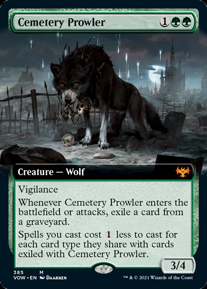 Cemetery Prowler (Extended) [Innistrad: Crimson Vow] | Galactic Gamez