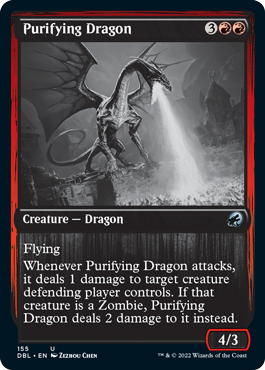 Purifying Dragon [Innistrad: Double Feature] | Galactic Gamez