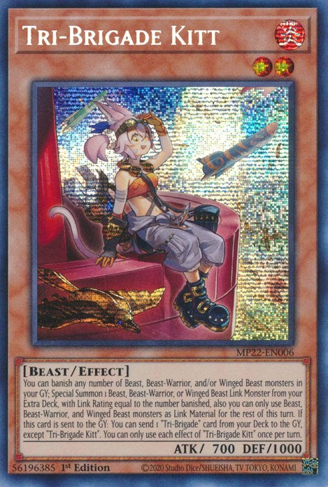 Tri-Brigade Kitt [MP22-EN006] Prismatic Secret Rare | Galactic Gamez