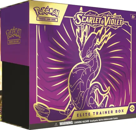 Pokémon Scarlet and Violet Elite Trainer Box (Miraidon) | Galactic Gamez