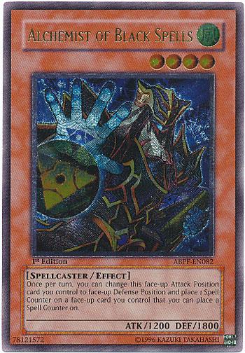 Alchemist of Black Spells (UTR) [ABPF-EN082] Ultimate Rare | Galactic Gamez