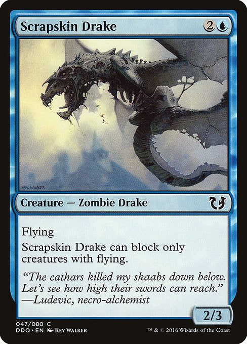 Scrapskin Drake [Duel Decks: Blessed vs. Cursed] | Galactic Gamez