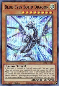 Blue-Eyes Solid Dragon (Green) [LDS2-EN014] Ultra Rare | Galactic Gamez