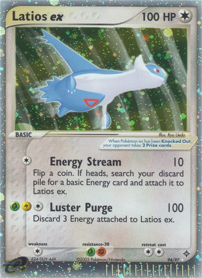 Latios ex (94/97) [EX: Dragon] | Galactic Gamez