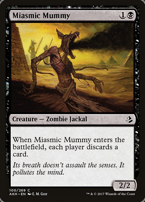 Miasmic Mummy [Amonkhet] | Galactic Gamez