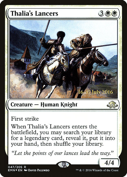 Thalia's Lancers [Eldritch Moon Promos] | Galactic Gamez