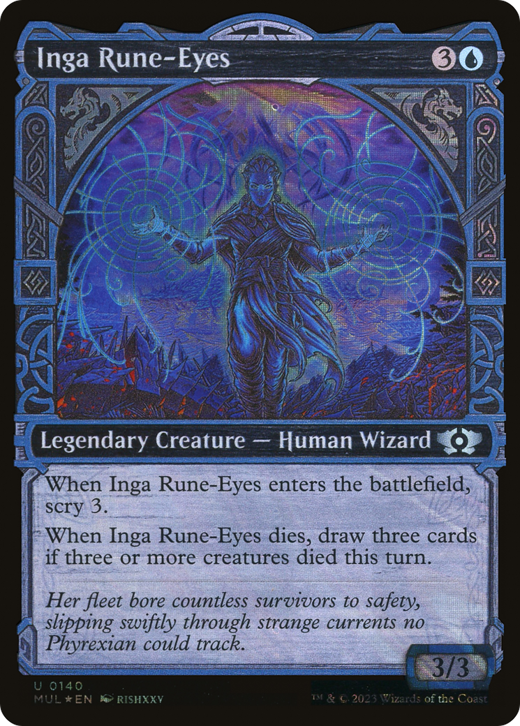 Inga Rune-Eyes (Halo Foil) [Multiverse Legends] | Galactic Gamez