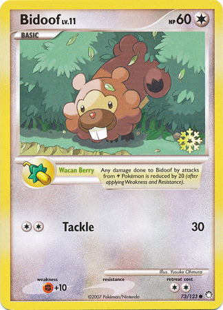 Bidoof (73/123) [Countdown Calendar Promos] | Galactic Gamez