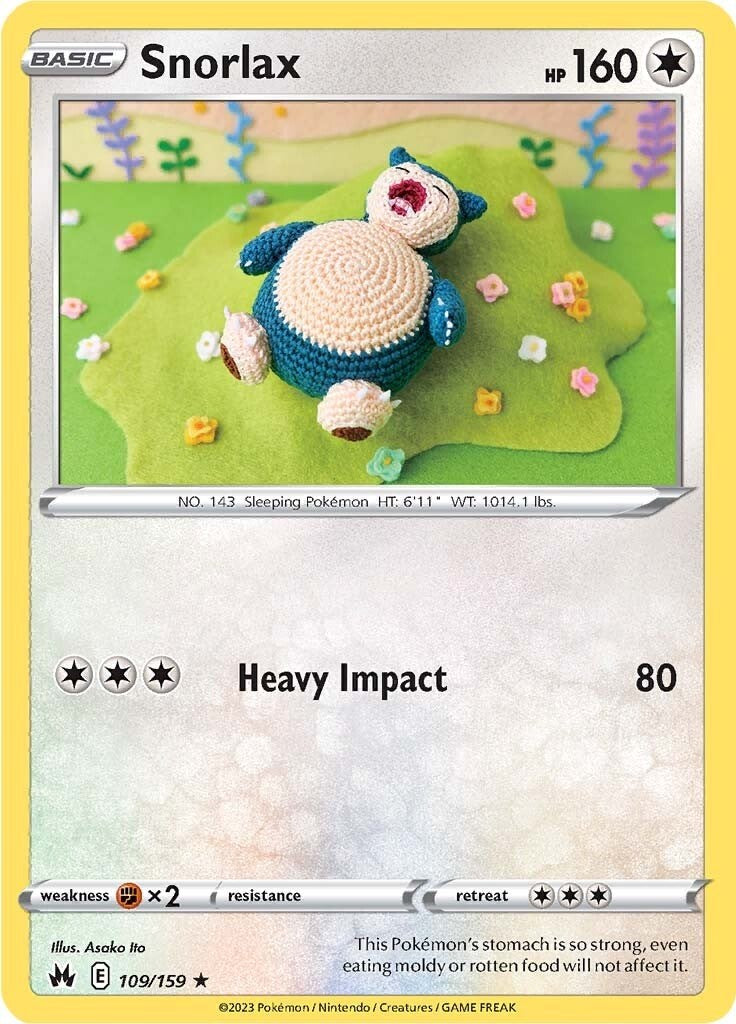 Snorlax (109/159) [Sword & Shield: Crown Zenith] | Galactic Gamez