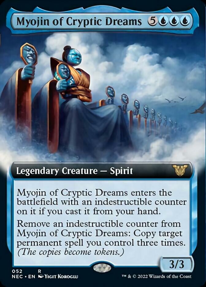 Myojin of Cryptic Dreams (Extended) [Kamigawa: Neon Dynasty Commander] | Galactic Gamez