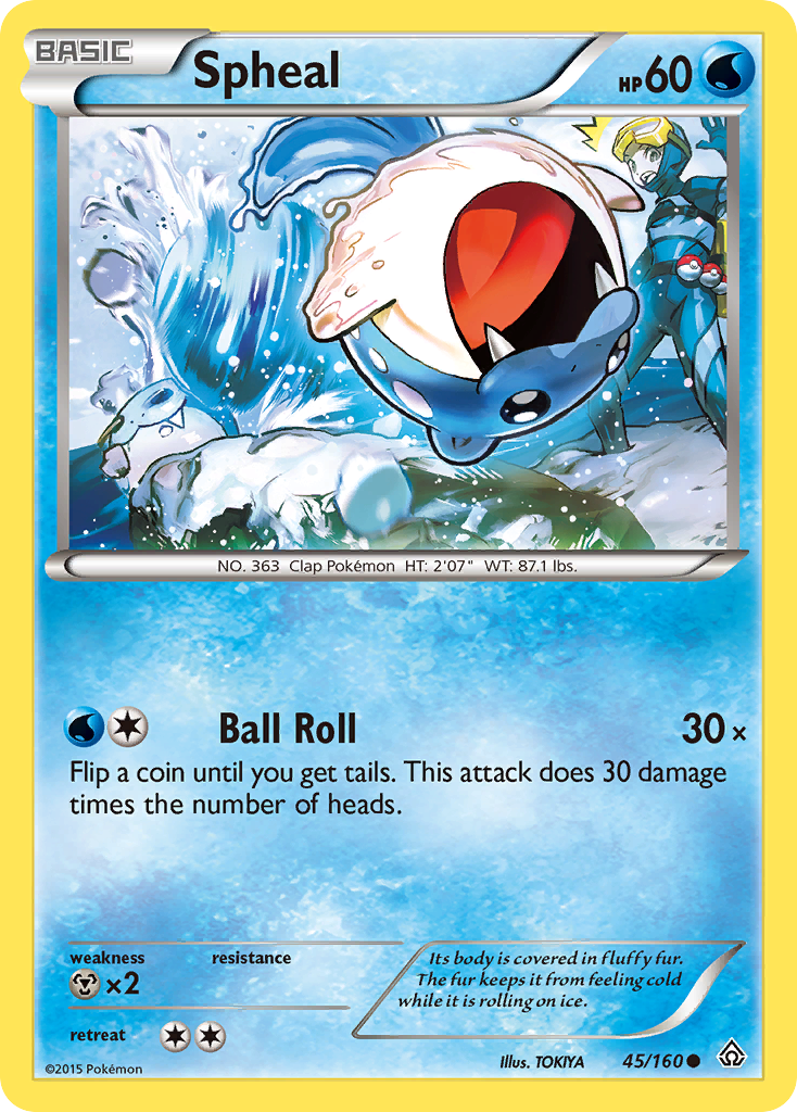 Spheal (45/160) [XY: Primal Clash] | Galactic Gamez