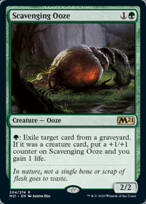 Scavenging Ooze [Core Set 2021] | Galactic Gamez