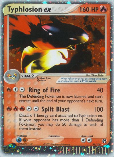 Typhlosion ex (99/100) [EX: Sandstorm] | Galactic Gamez