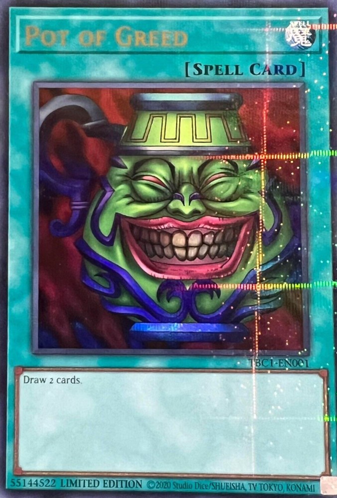 Pot of Greed [TBC1-EN001] Ultra Rare | Galactic Gamez