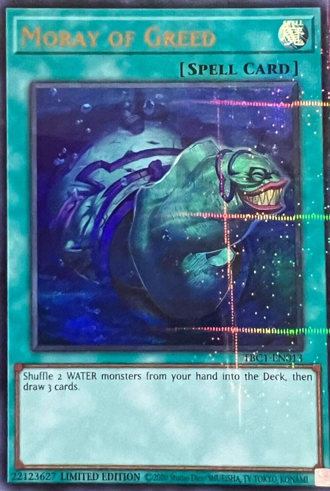 Moray of Greed [TBC1-EN013] Ultra Rare | Galactic Gamez