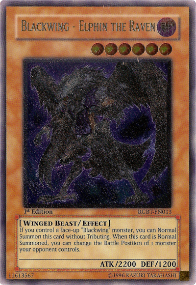 Blackwing - Elphin the Raven (UTR) [RGBT-EN013] Ultimate Rare | Galactic Gamez