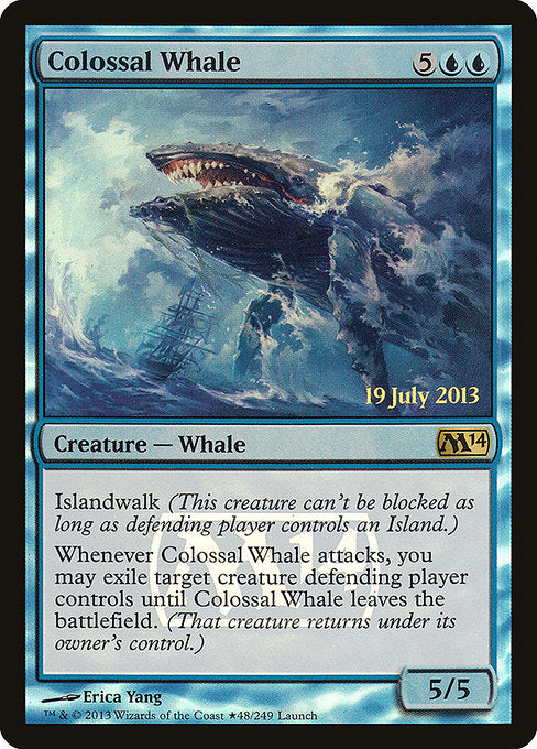 Colossal Whale [Magic 2014 Promos] | Galactic Gamez
