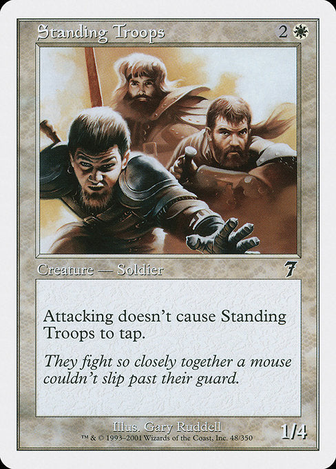 Standing Troops [Seventh Edition] | Galactic Gamez