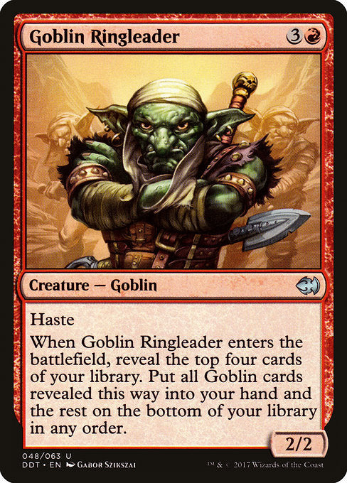 Goblin Ringleader [Duel Decks: Merfolk vs. Goblins] | Galactic Gamez