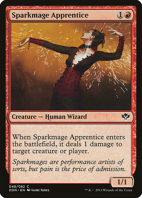 Sparkmage Apprentice [Duel Decks: Speed vs. Cunning] | Galactic Gamez
