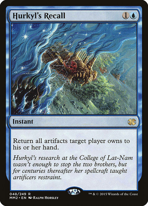 Hurkyl's Recall [Modern Masters 2015] | Galactic Gamez