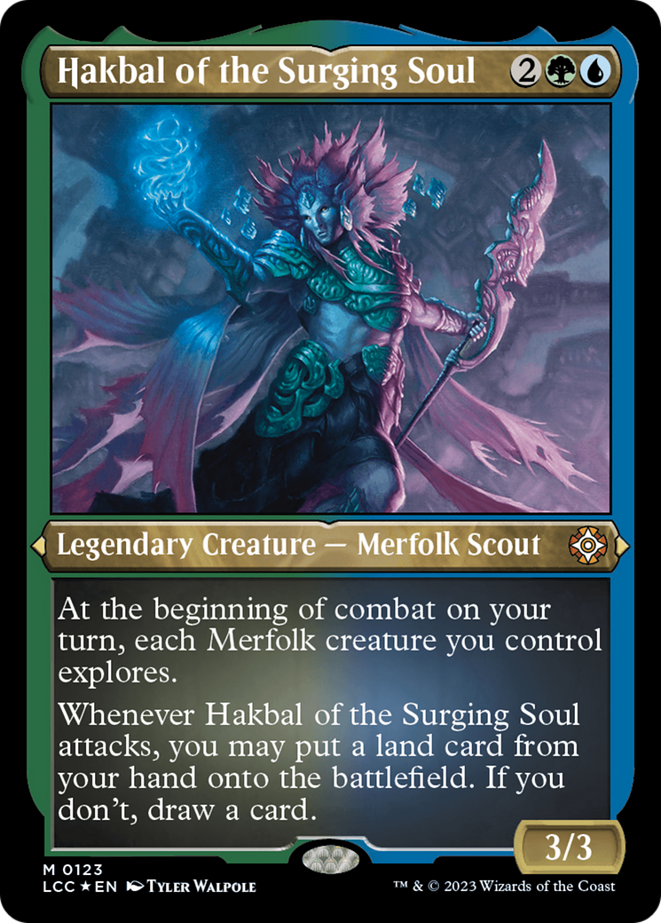 Hakbal of the Surging Soul (Display Commander) [The Lost Caverns of Ixalan Commander] | Galactic Gamez