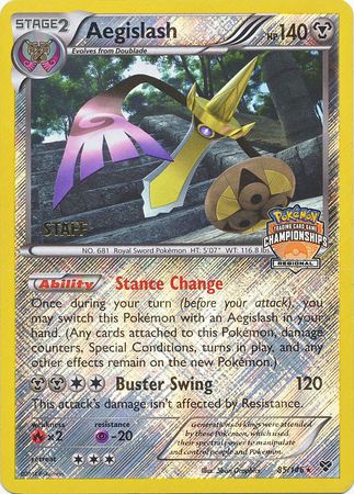 Aegislash (85/146) (Regional Championship Promo Staff) [XY: Base Set] | Galactic Gamez