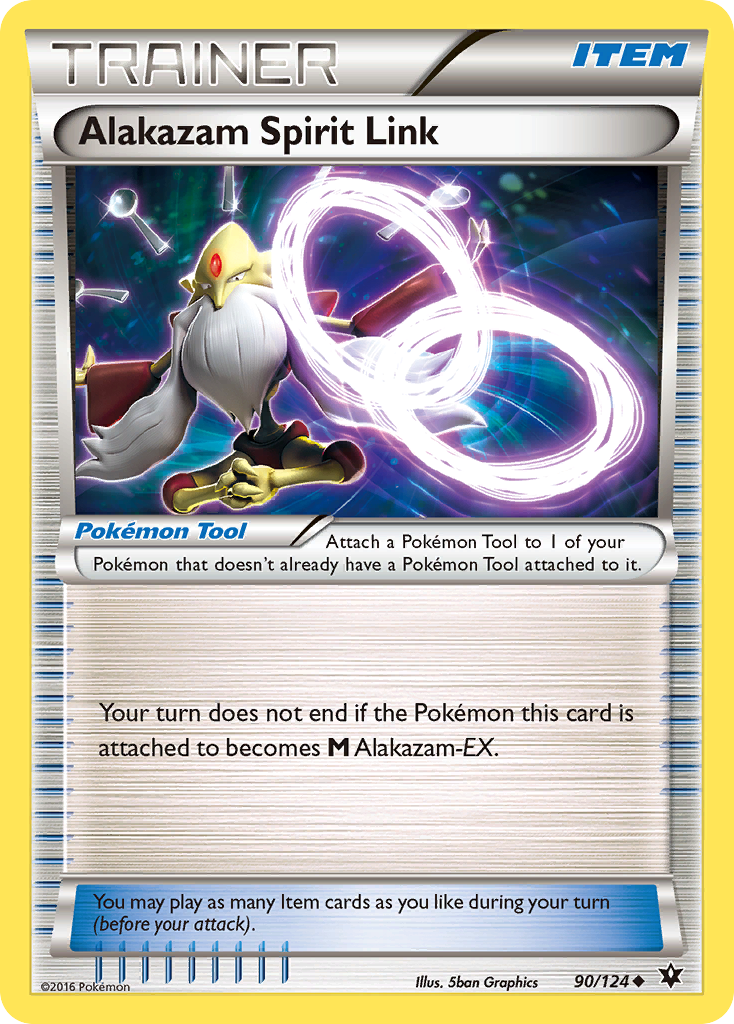 Alakazam Spirit Link (90/124) [XY: Fates Collide] | Galactic Gamez