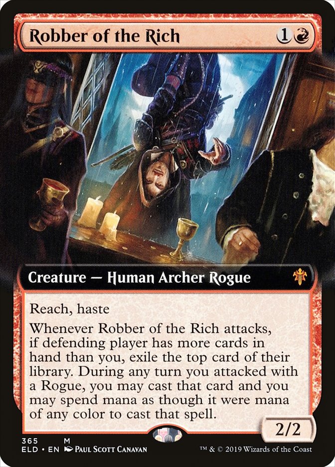 Robber of the Rich (Extended Art) [Throne of Eldraine] | Galactic Gamez