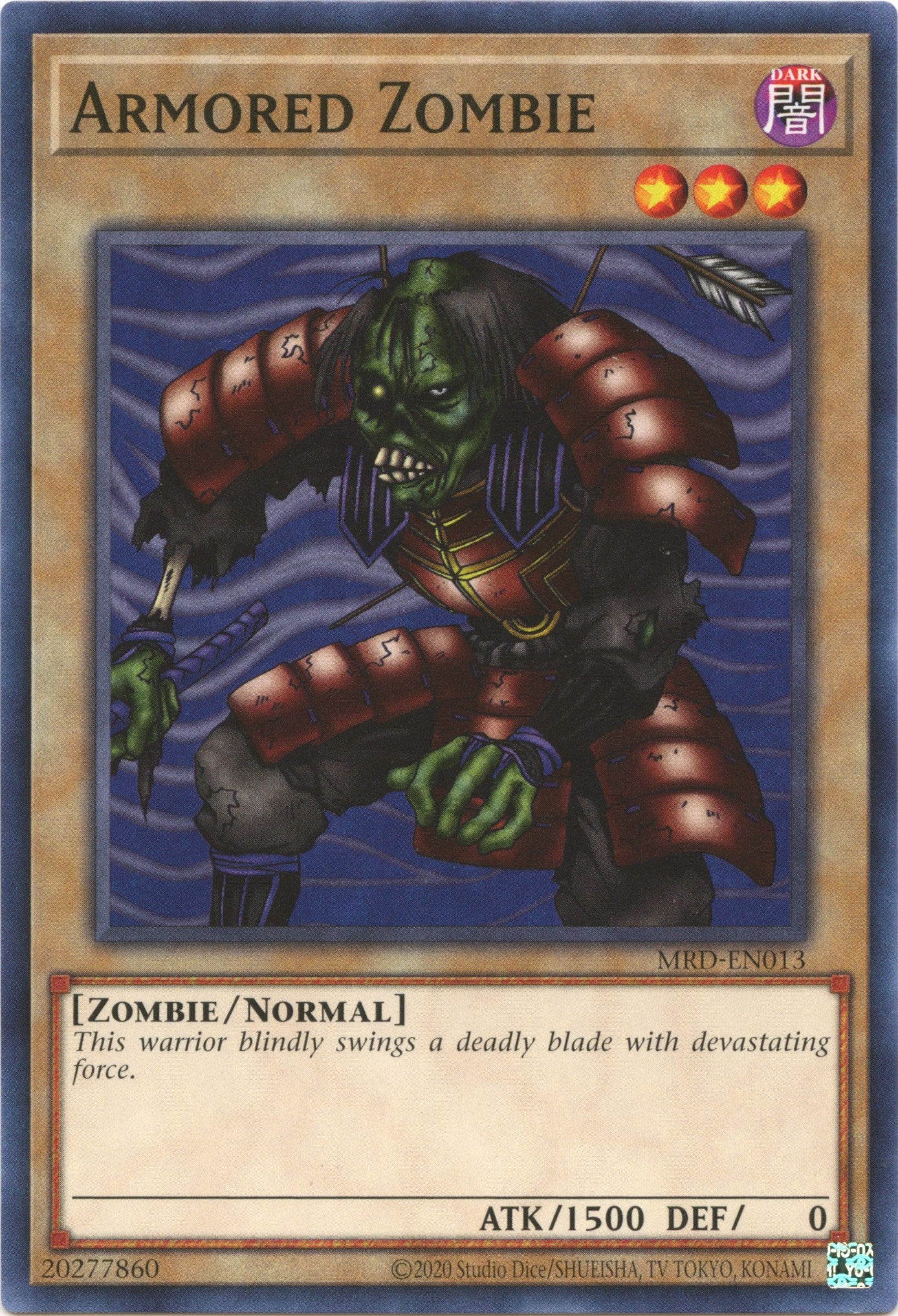 Armored Zombie (25th Anniversary) [MRD-EN013] Common | Galactic Gamez